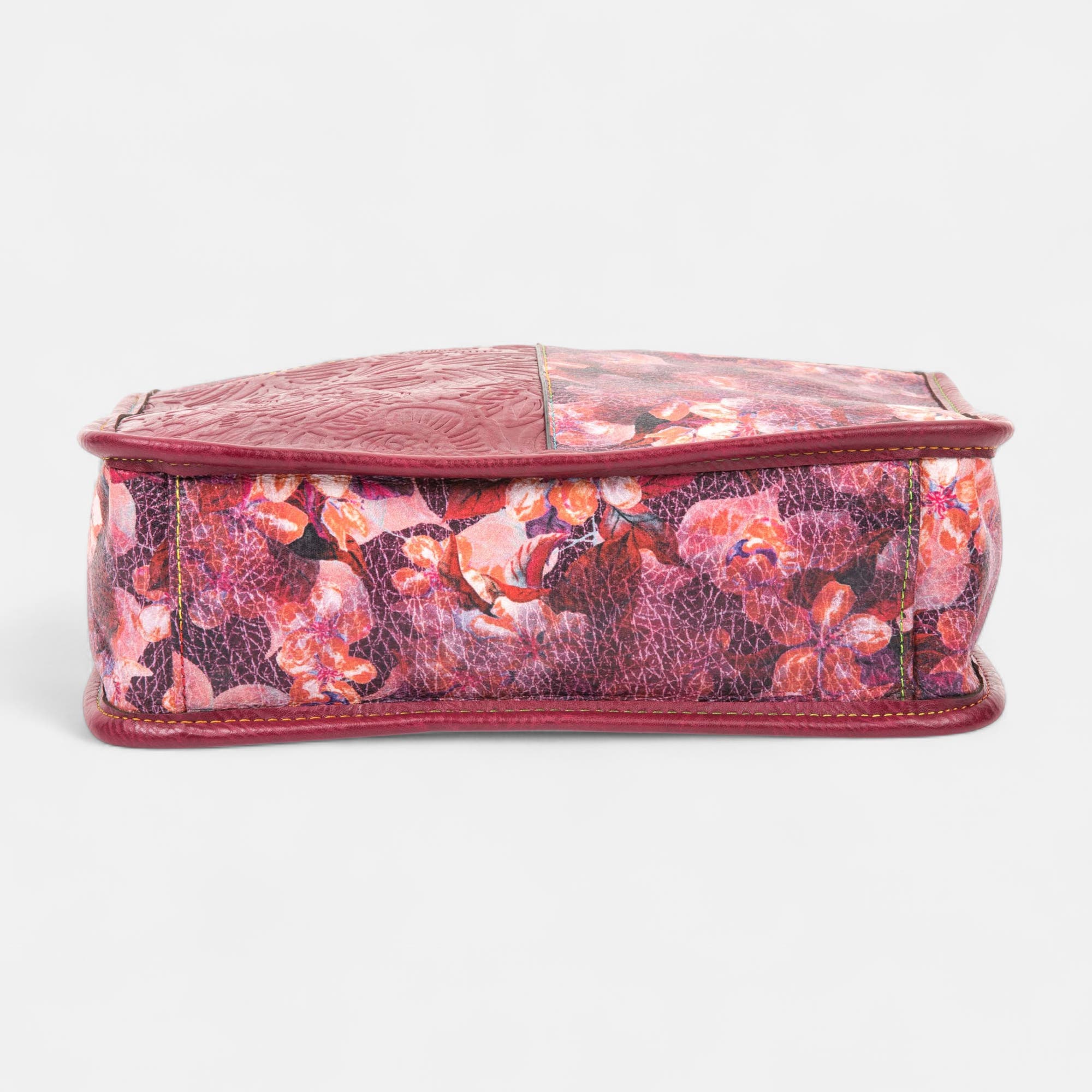 Sac bandoulière bordeaux