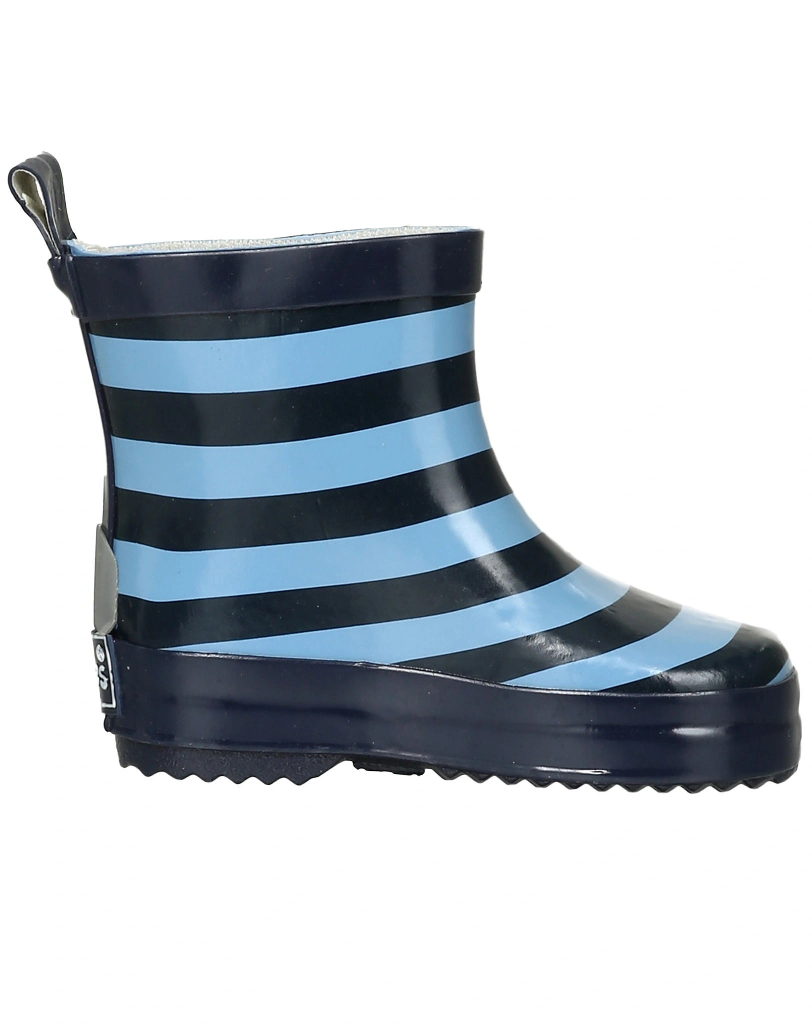 Gummistiefel RINGEL halbhoch in marine/hellblau