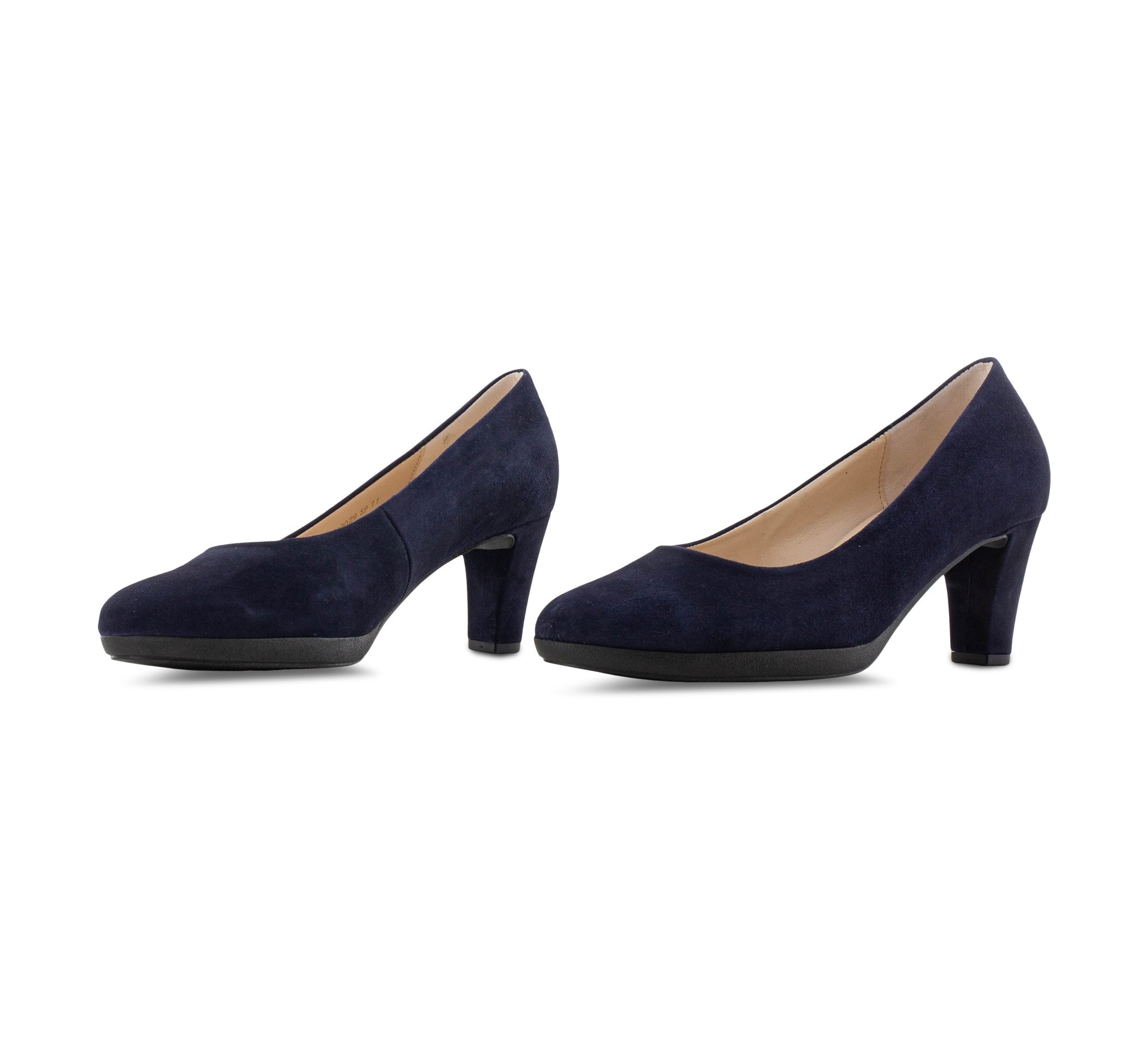 Gabor Plateaupumps blau