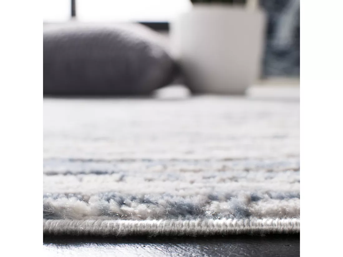 Tapis Ivory & Blue 91 X 91 cm - Gabriel