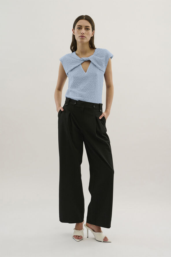 Karen by Simonsen KBPaloma Top Dusty blue