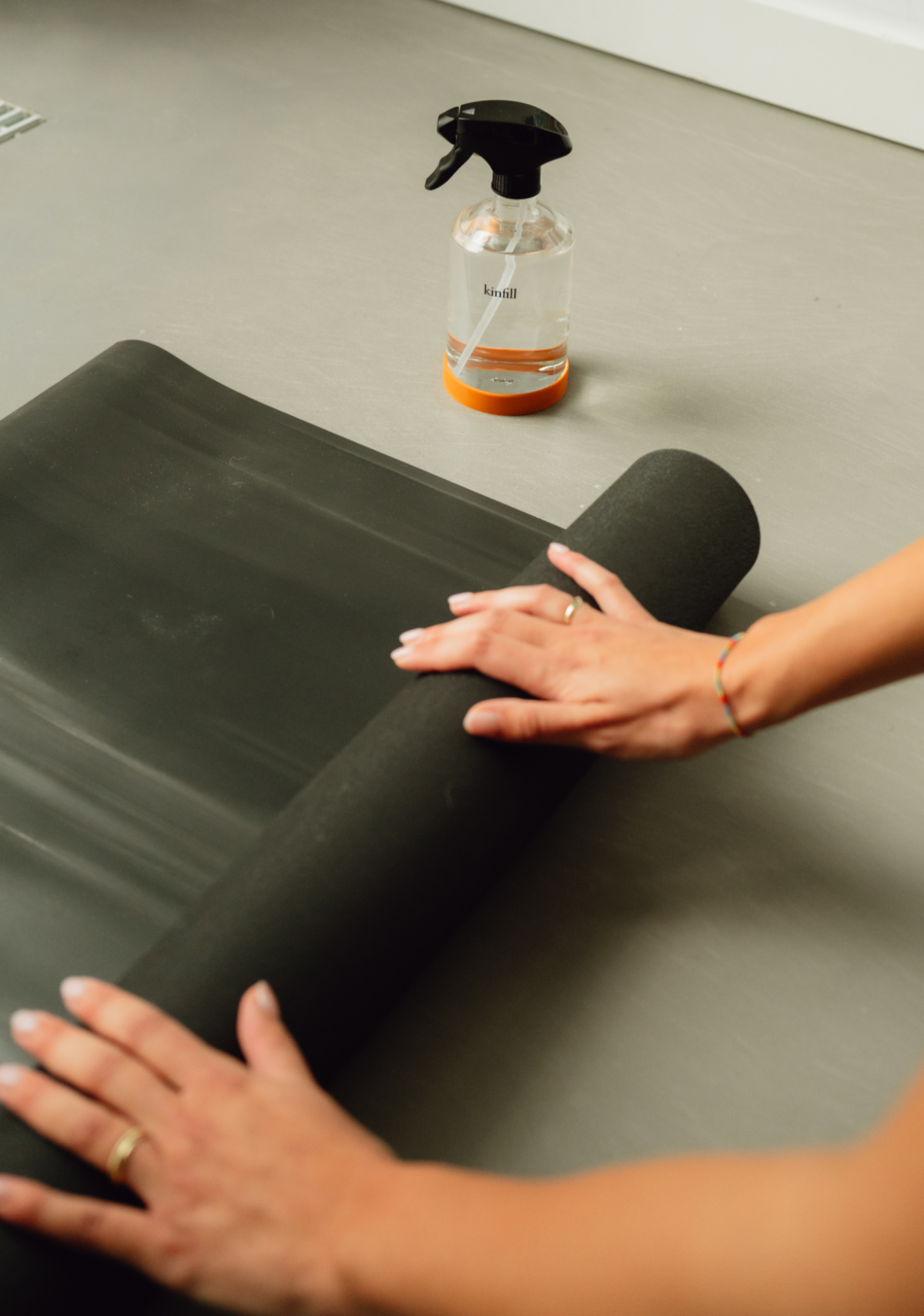kinfill 2x Nachfüllkonzentrat Yogamatten-Reiniger Ambrette
