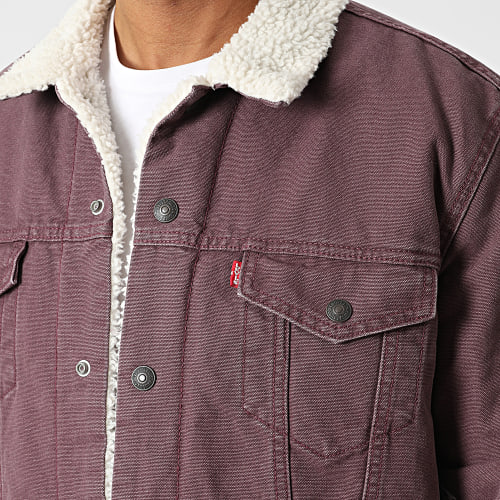 Veste Col Mouton 16365 Lavande