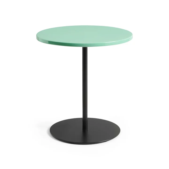 HAY - Pyro Beistelltisch, Ø 45 cm, schwarz / jade