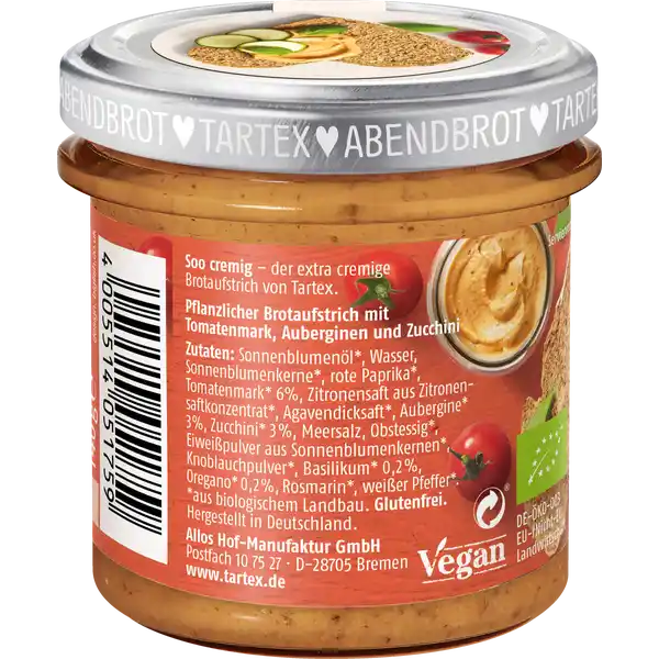 Bio Abendbrotaufstrich Toskana