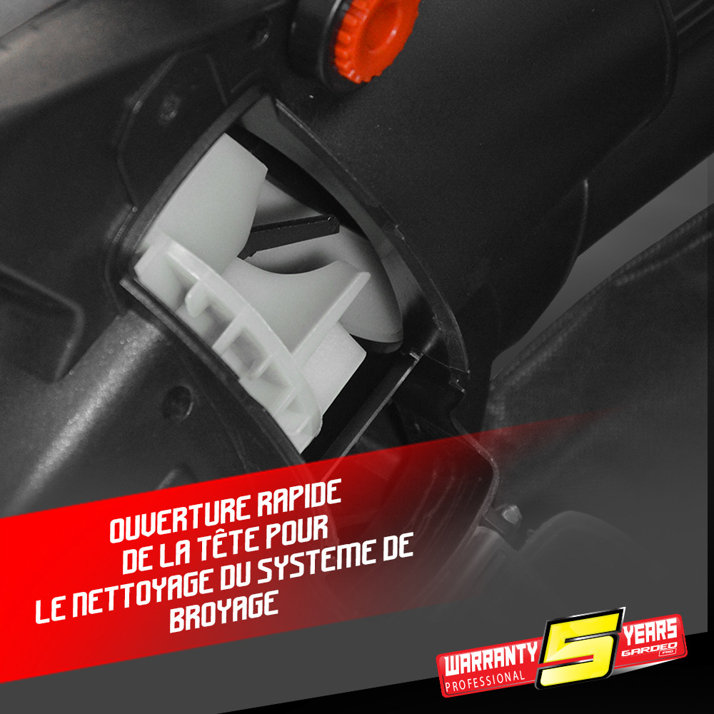 Aspirateur souffleur broyeur 3000w 15500t/min