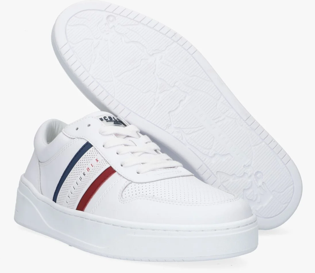 CYCLEUR DE LUXE witte cycleur de luxe lage sneakers lead