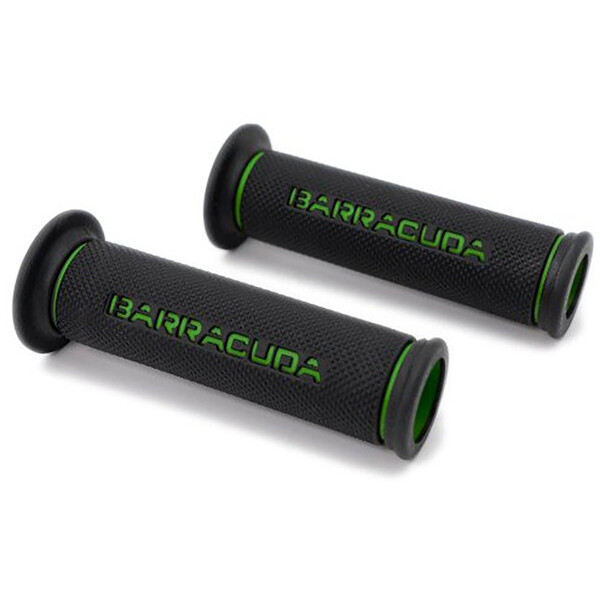 Barracuda - Poignées Basic Racing Grips Noir / Vert