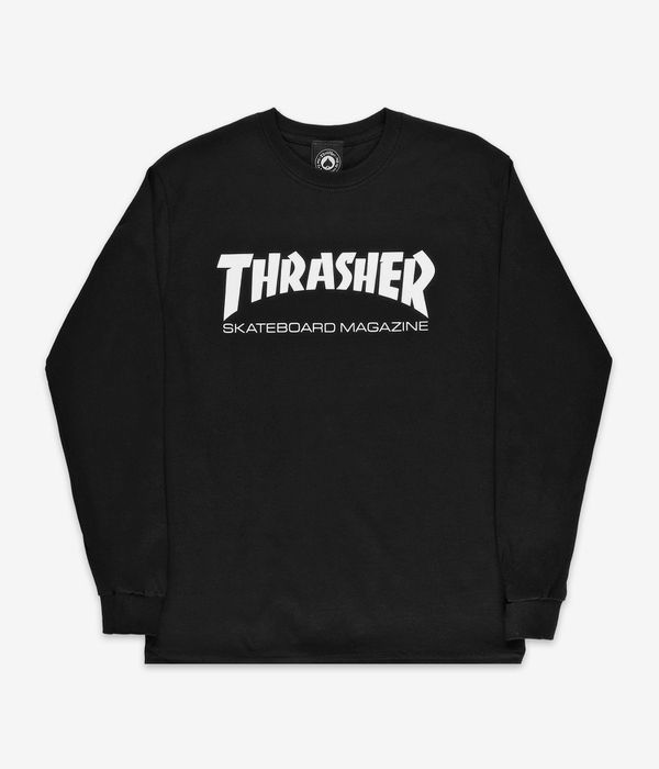 Thrasher Skate Mag Longsleeve (black)
