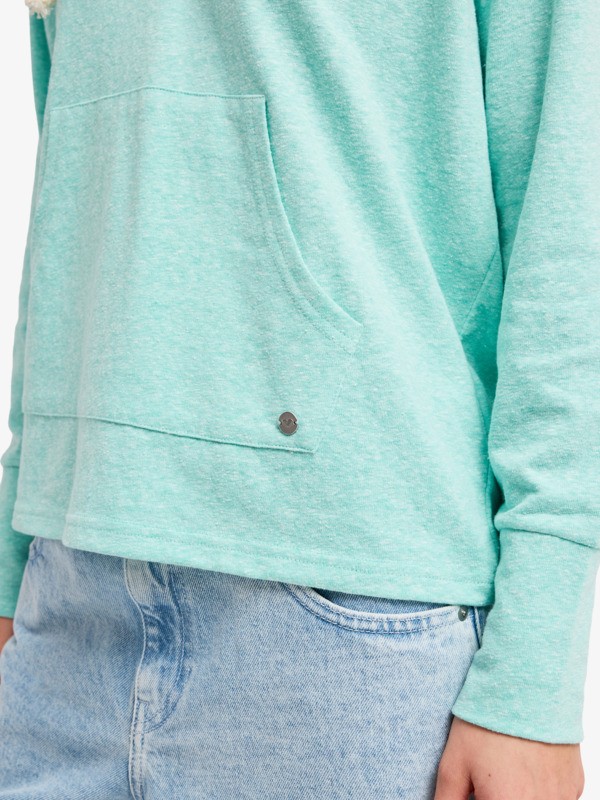 Destination Surf Sweat à capuche Bleu Femme
