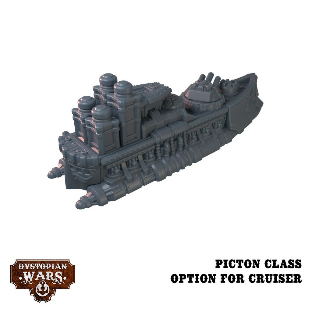 Dystopian Wars: Britannia Battlefleet Set