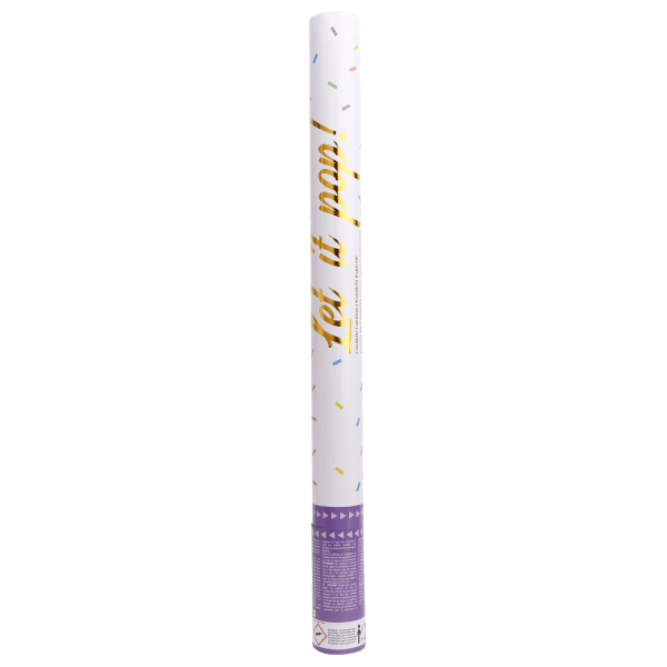 Gekleurde Confetti Kanon Folie 60cm