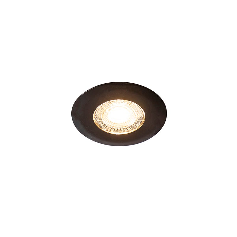 Inbouwspot zwart incl. LED 3-traps dimbaar - Ulo