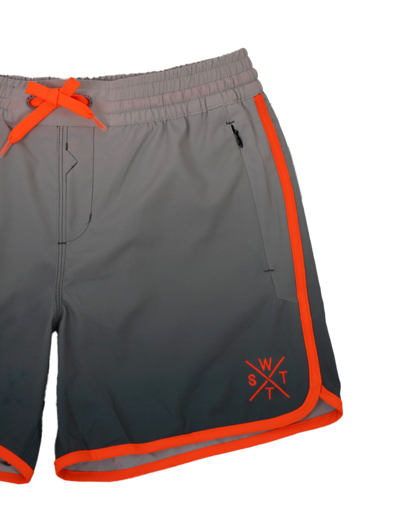 WATTS SHORT DE BAIN HOMME DÉGRADÉ GRIS