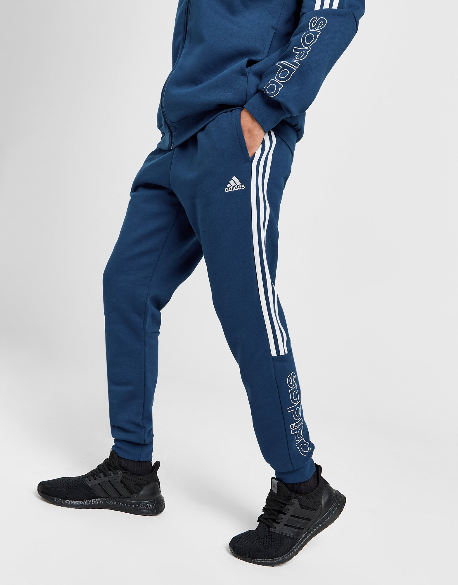 adidas Ensemble de survêtement 3 bandes Homme