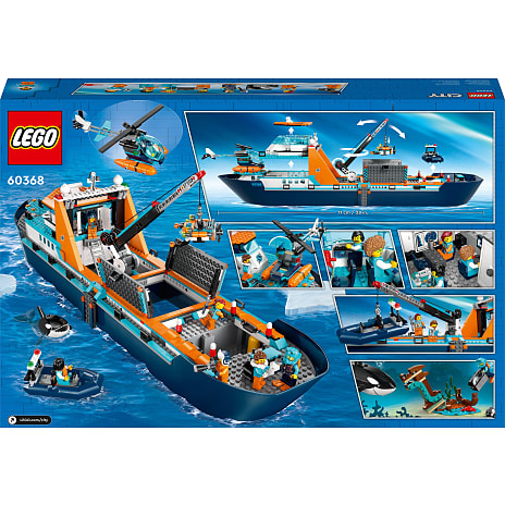 LEGO® City Polarudforskningsskib 60368