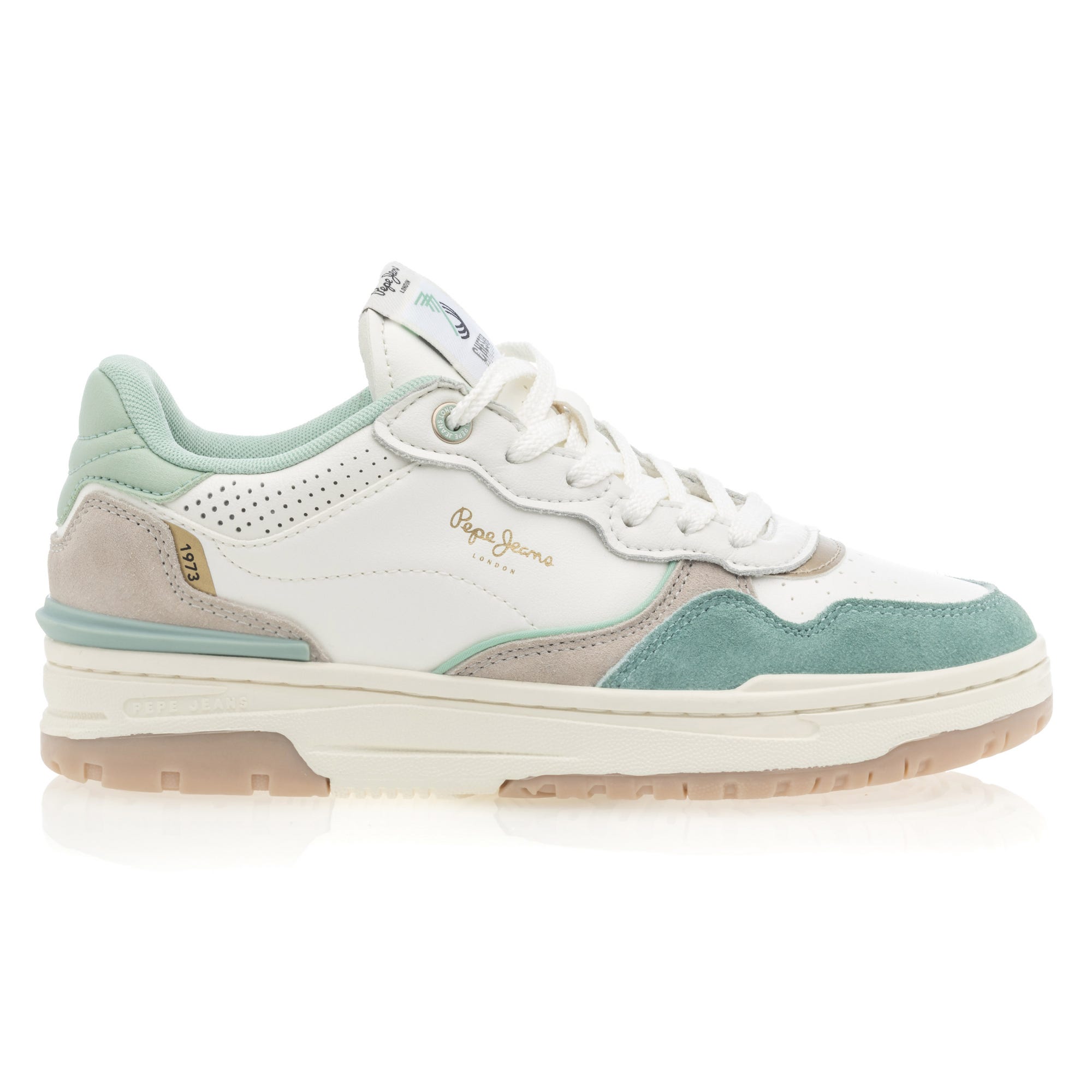 Baskets basses Femme vert
