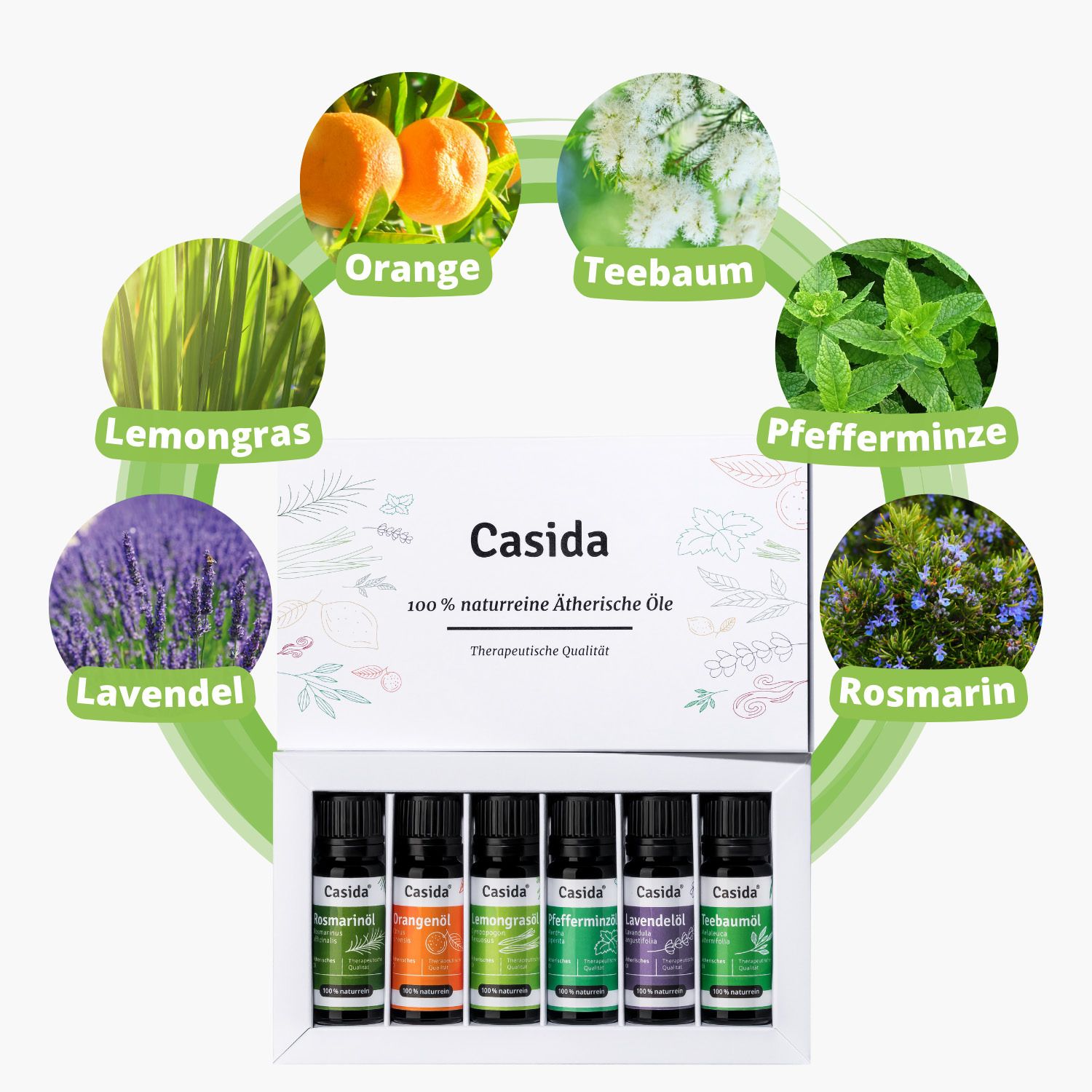 Casida® 100 % naturreine ätherische Öle