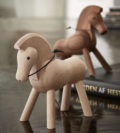Kay Bojesen Tr?figur - Hest - 14 cm - B?g