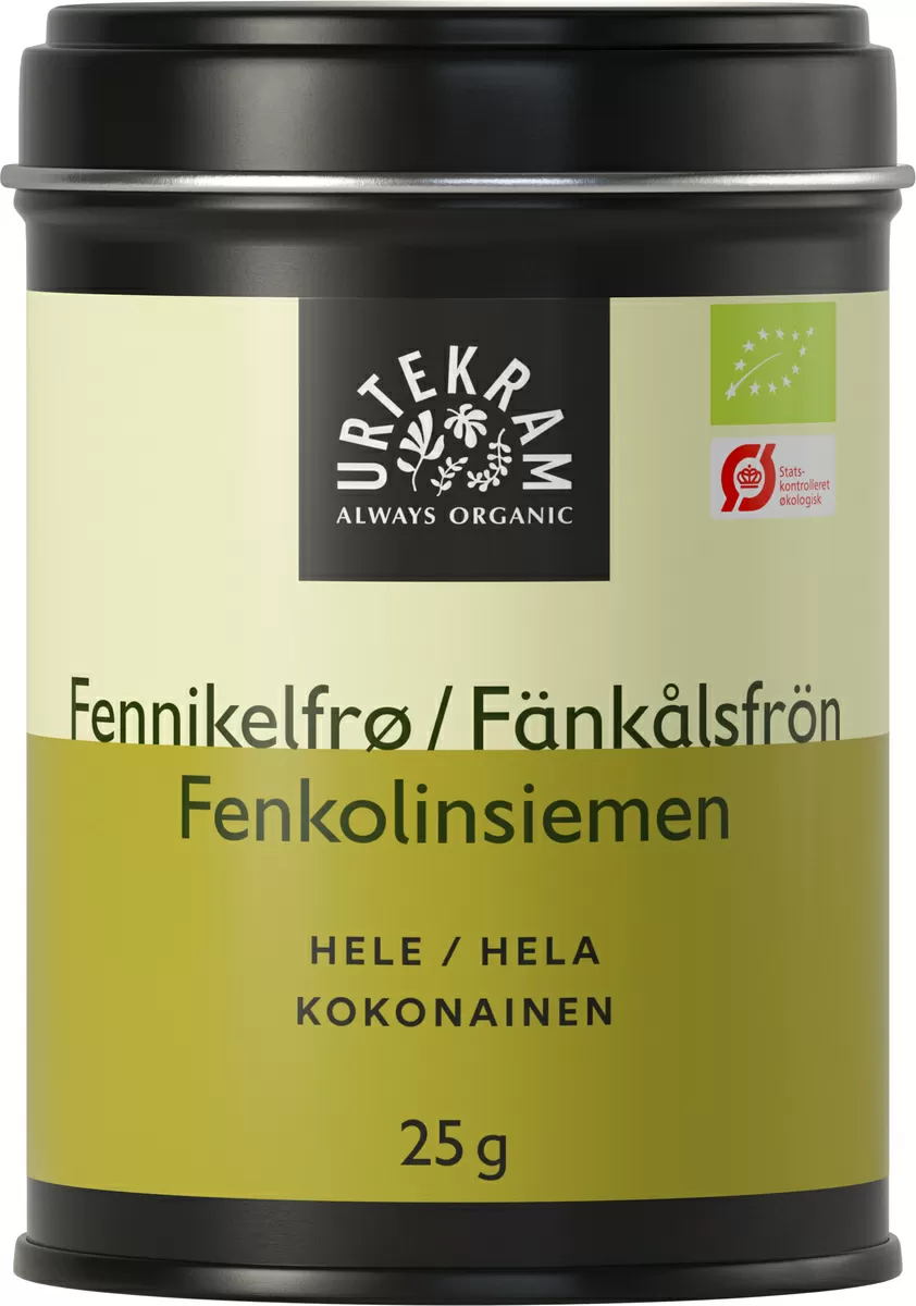 Urtekram Fennikelfrø Ø - 25 g.