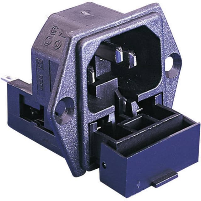 Bulgin PF0030/28 IEC-stik PF Stik, indbygning lodret