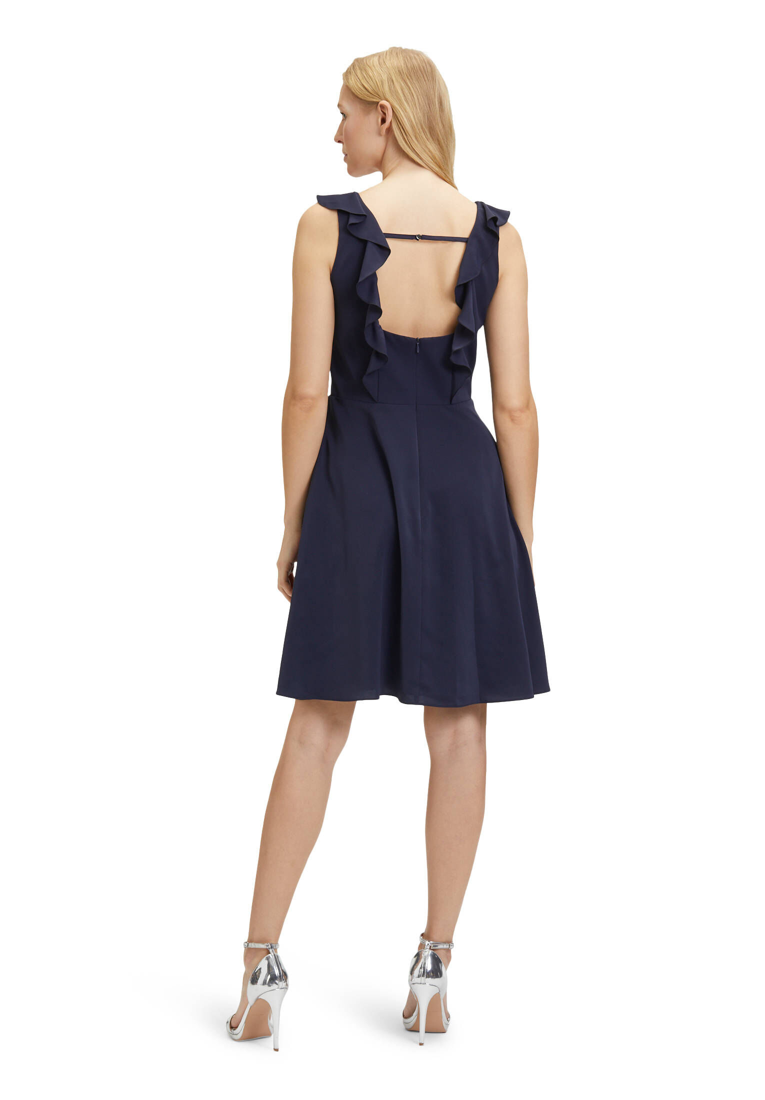 Vera Mont| Damen Cocktailkleid mit Volant