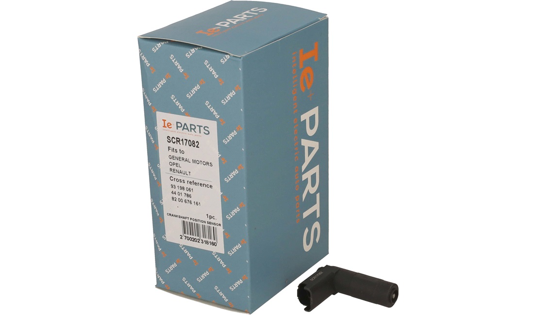Impulsensor, krumtapaksel