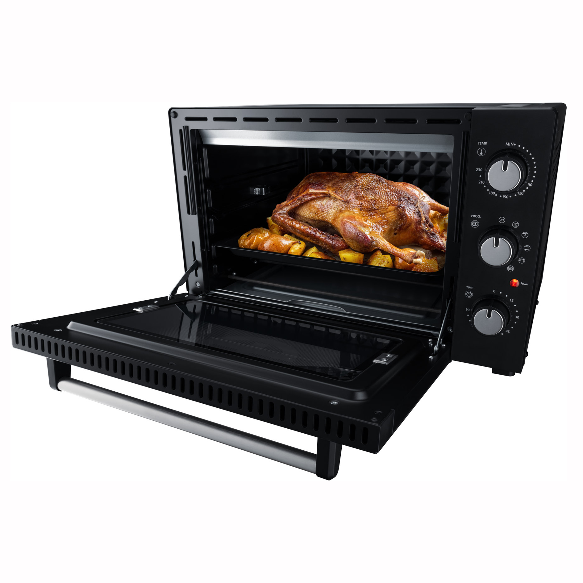STEBA Grillbackofen - schwarz - XXL-Garraum