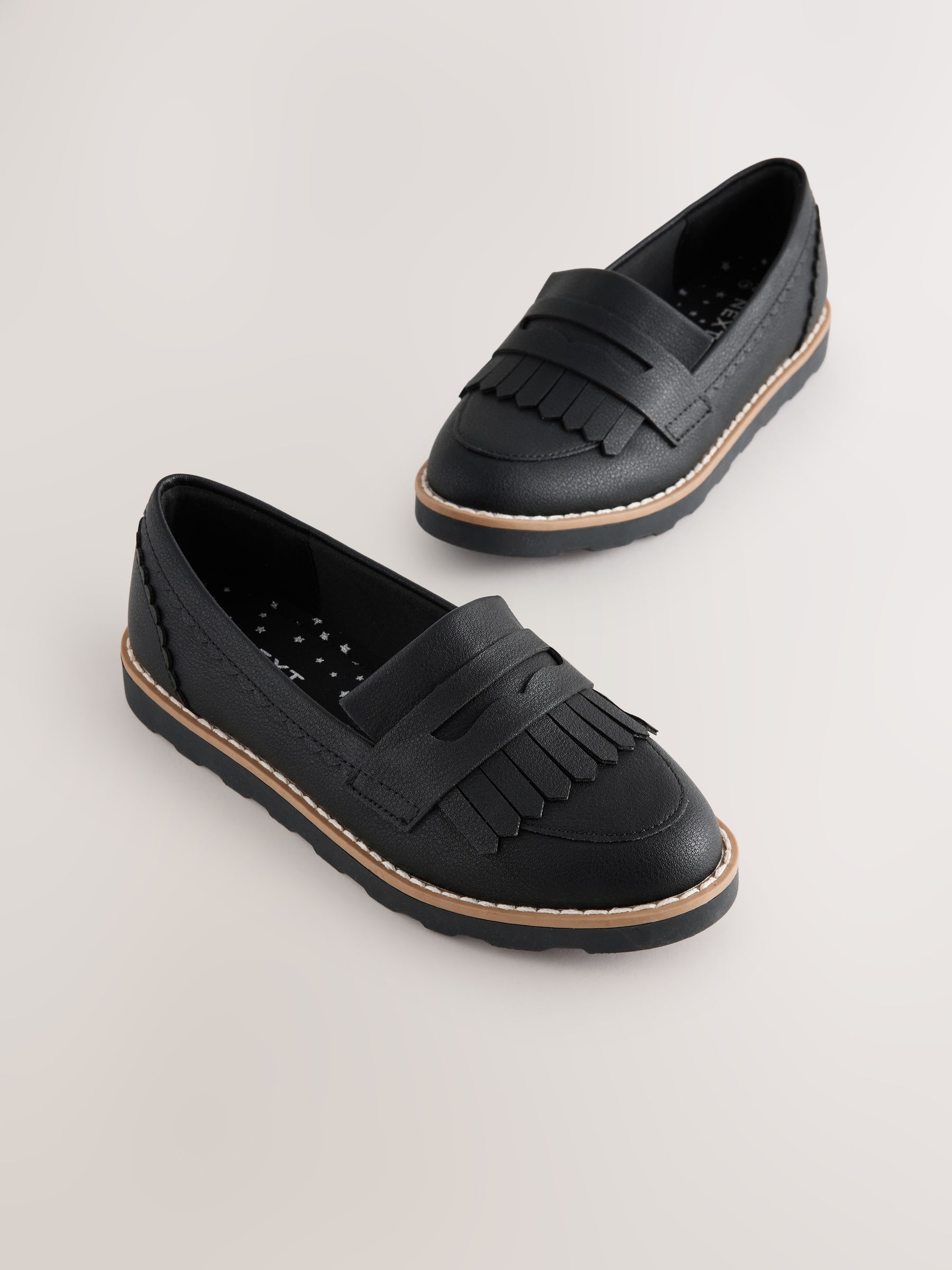 Zwart - School Loafers