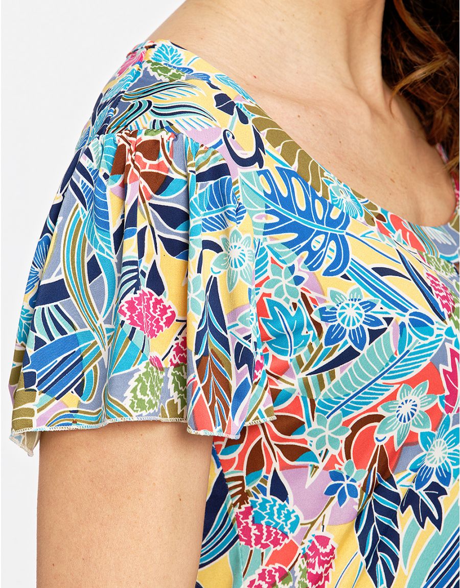 T-shirt imprimé floral