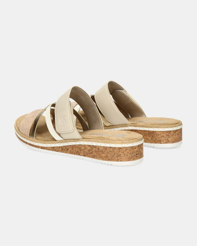 Rieker Slippers  - beige