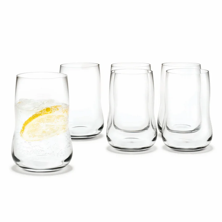 Holmegaard - Future Glas 25 cl, 6er Pack, transparent
