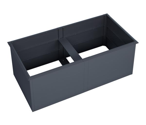KGT Stahl-Hochbeet Urban Grow, anthrazit/grau