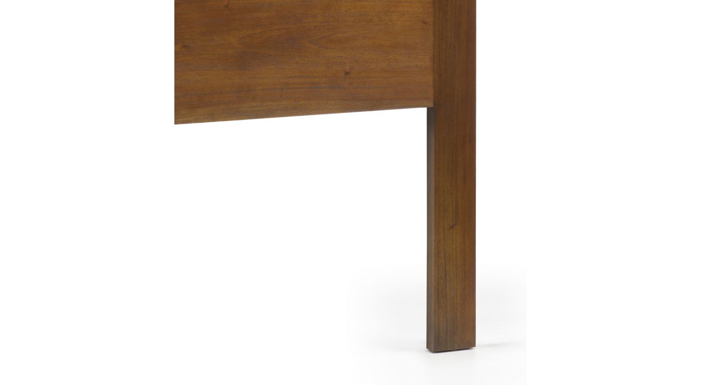 Tête de lit bois marron 200x3x135cm