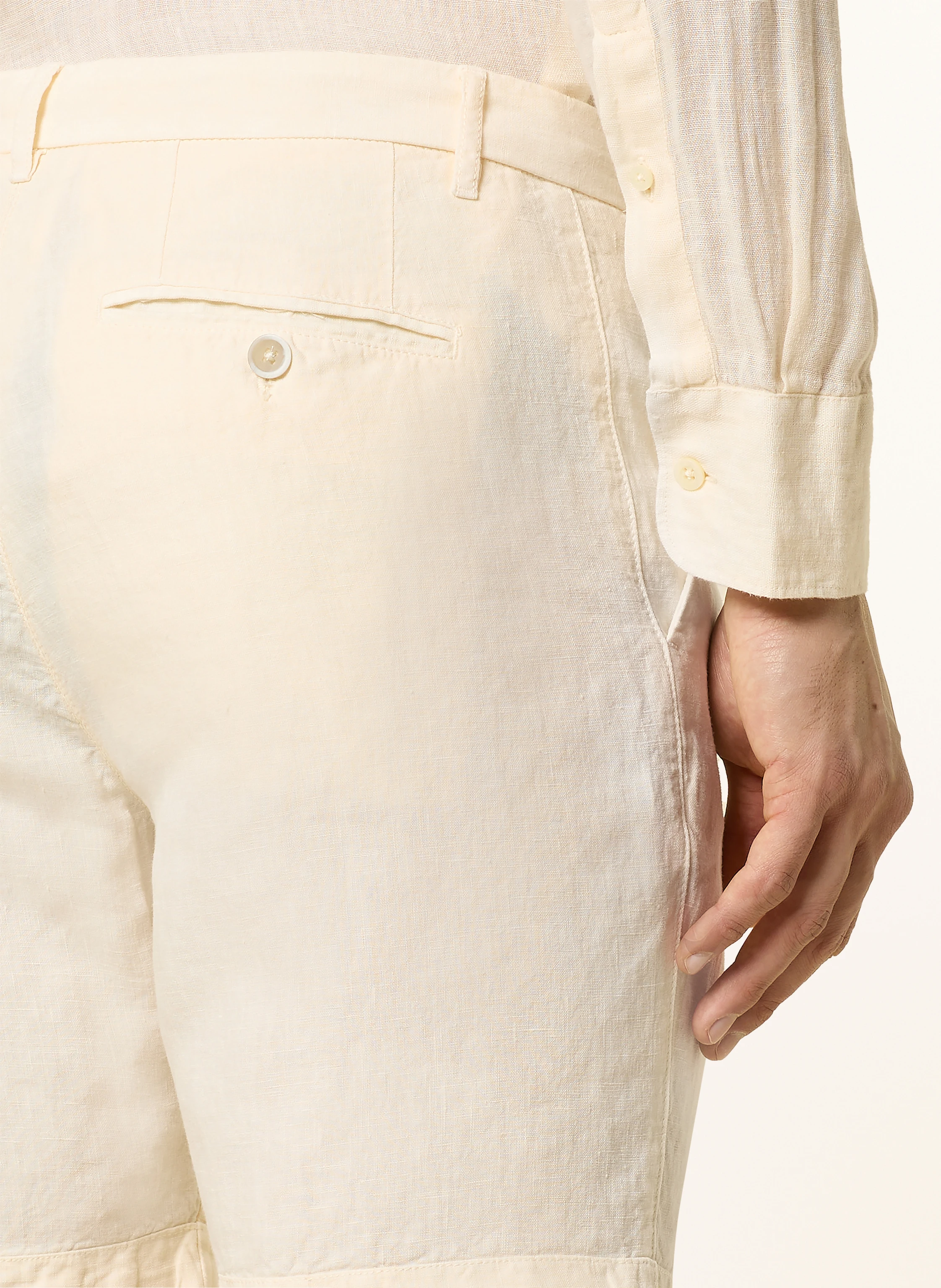 120%lino Leinenshorts