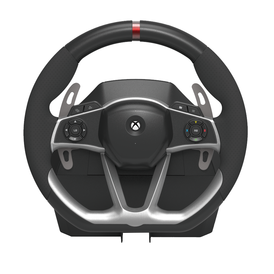 HORI - Force Feedback Racing Wheel DLX + 7-Speed Racing Shifter Bundle For Xbox Series X - S, Xbox One and PC (Windows 11/10)