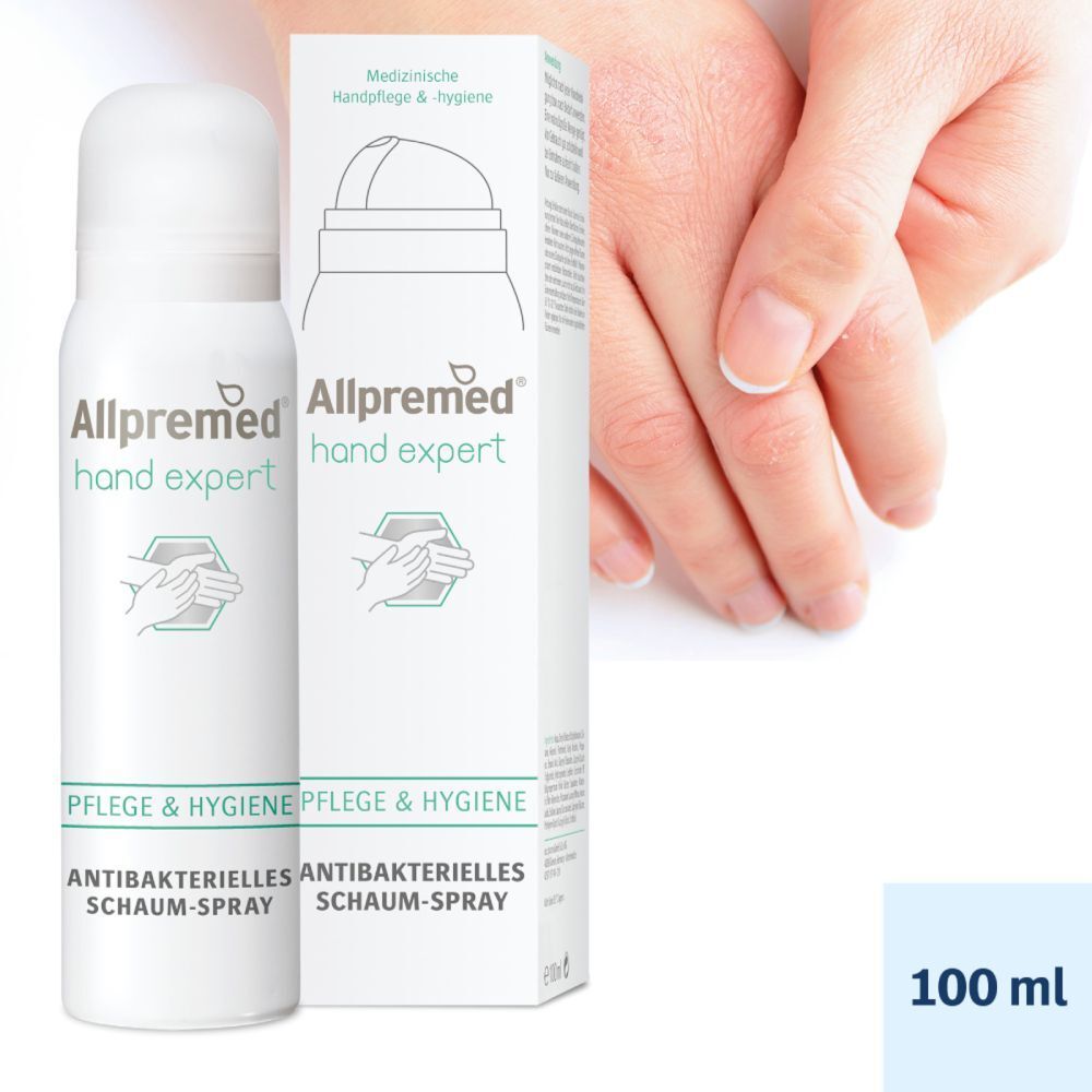 Allpremed® hand expert Pflege & Hygiene Schaum -Spray