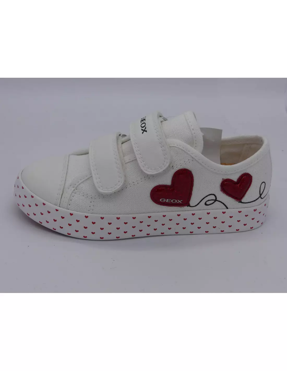 GEOX CIAK - Baskets WHITE/RED