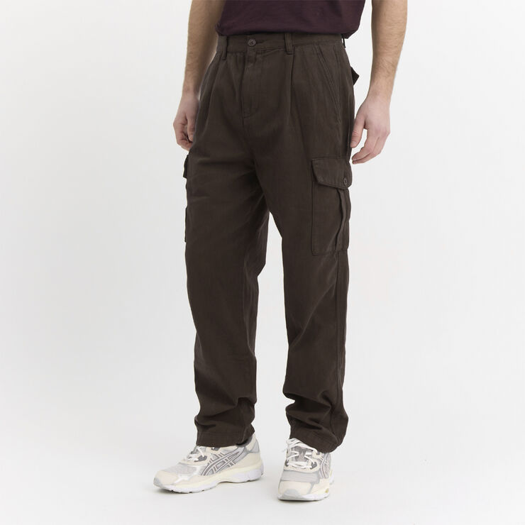 By Garment Makers Luke Combat Pants Ebony brown