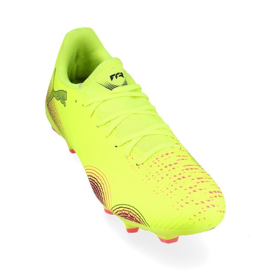 PUMA Future 8 Play FG/AG Audacity - Jaune/Noir/Sun Struck Femme