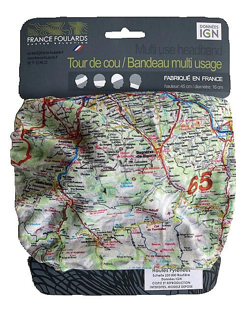 FRANCE FOULARDS - TOUR DE COU HAUTES PYRENEES 250 000