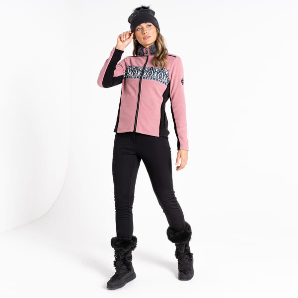 Veste polaire DARE 2B ENGROSS II SWEATR MESAROSE/BLK