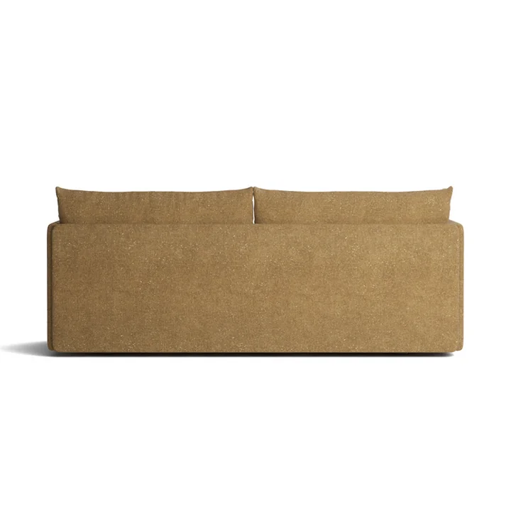 Audo - Offset Sofa, 2-Sitzer, gold (Audo Bouclé 06)