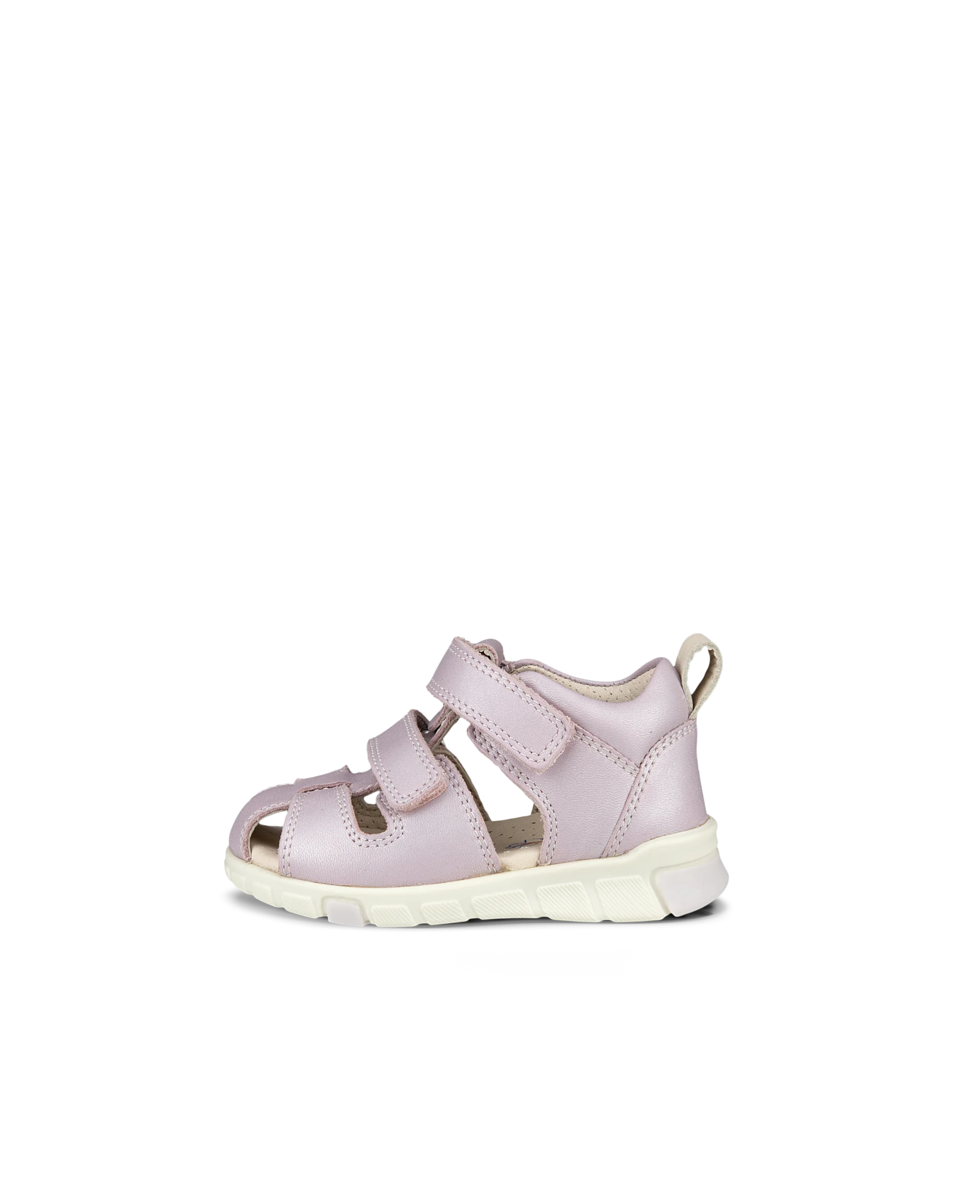 ECCO MINI STRIDE SANDAL Kinder Fischersandale aus Leder Pink