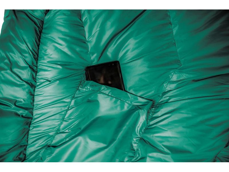 Grüezi Bag Schlafsack Biopod DownWool Subzero 185 Nylon, Pi 3-Saisonschlafsack