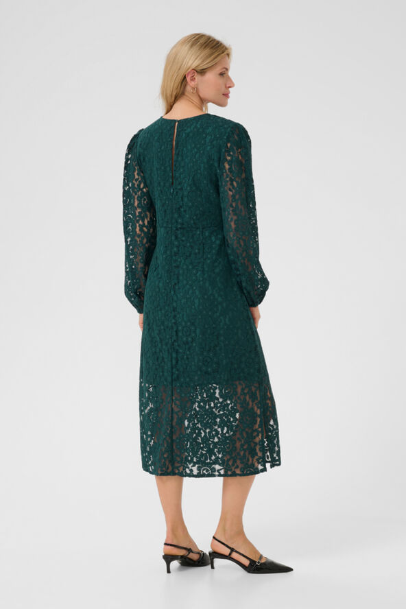 Cream CREbana LS Dress Sea moss