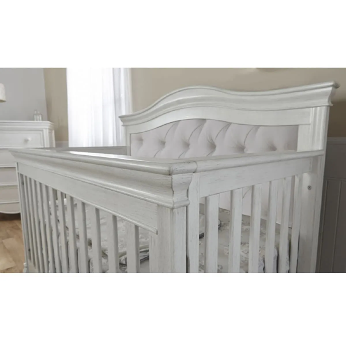 Pali Design Couchette Convertible Diamante - Blanc Vintage