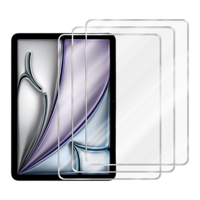 iPad Air 11 2024 3x Skærmbeskytter Beskyttelsesfolie