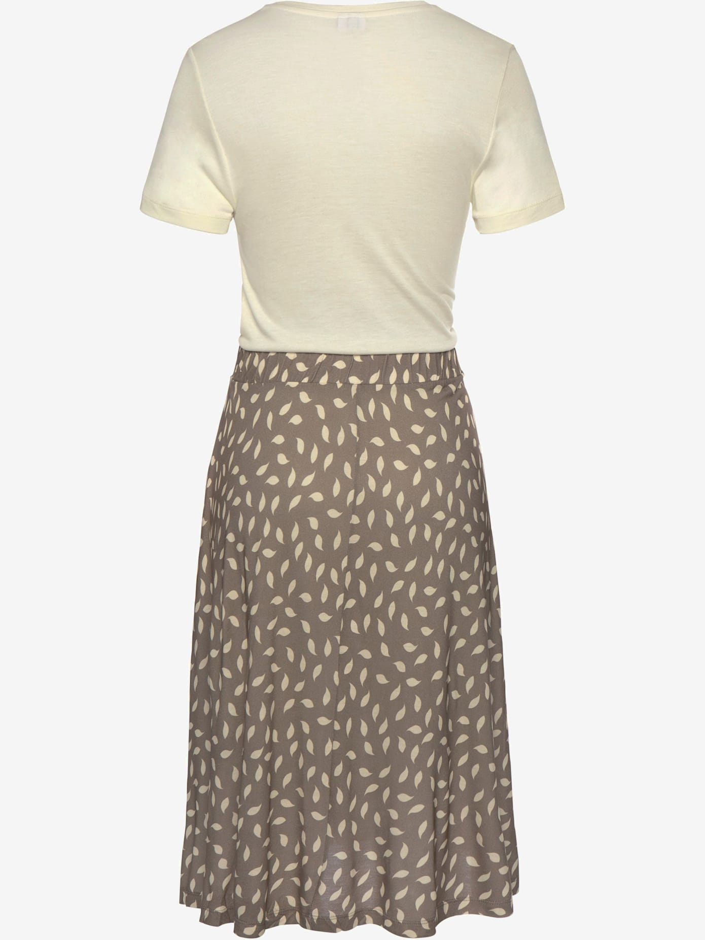 Robe en jersey haut uni