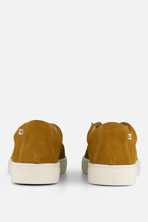 Rieker Veterschoenen geel Suede